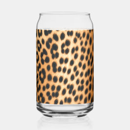 Wild Leopard Energy – Bold Animal Print Fashion Blikvorm Glas