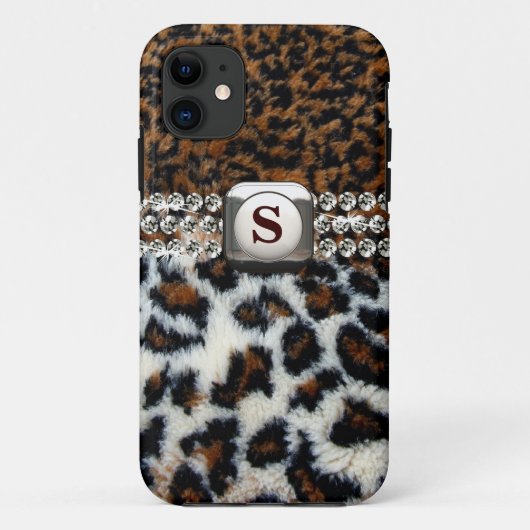 Wild Leopard Fur iPhone 5 Hoesje (Achterkant)