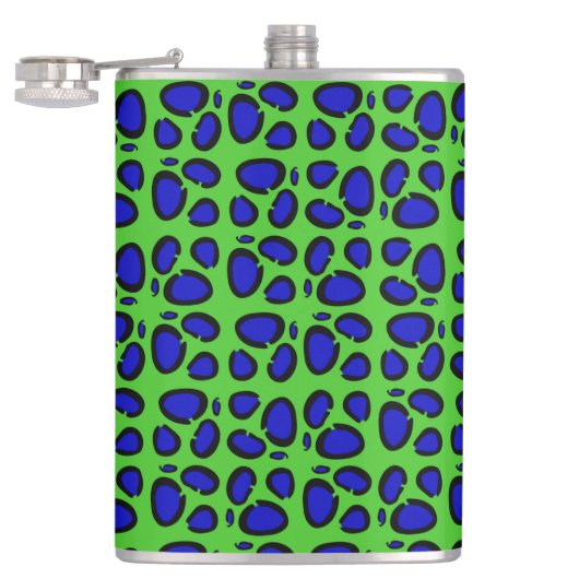 Wild Leopard Heupfles (Geopend)