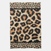 Wild Leopard Theedoek (Verticaal)