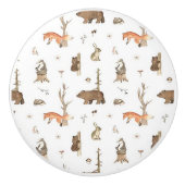 Wild Life Ceramic Door Knob Keramische Knop (Voorkant)