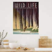 Wild Life - De nationale parken behouden het hele Poster (Keuken)