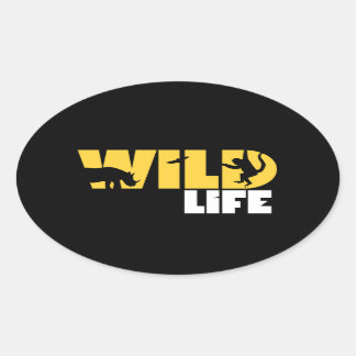 Wild Life Dierlijke Sticker