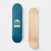 Wild Life! Great White Shark Ocean Blue Skateboard (Recto)