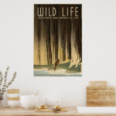 Wild Life Poster (Keuken)