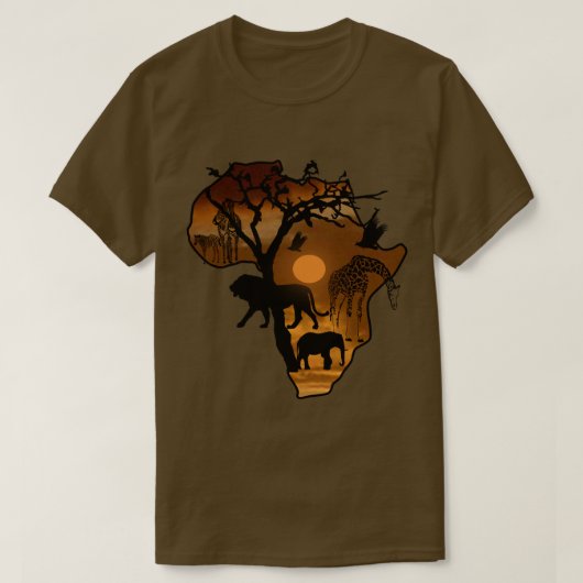 Wild Life T shirt (Design voorkant)