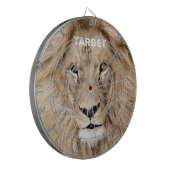 Wild Lion gepersonaliseerd Dartbord (Voorkant Links)
