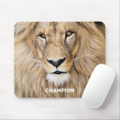Wild Lion gepersonaliseerd Muismat (Met muis)