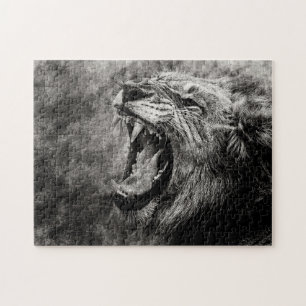 Wild Lion, Jigzaag Puzzle Legpuzzel