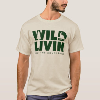 Wild Living T-Shirt - Live het avontuur