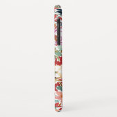 WILD LOVE Bold Red Floral Case-Mate iPhone Case (Achterkant/links)