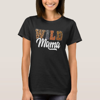 Wild Mama Zoo Born Wild Birthday Safari Oerwoud T-shirt