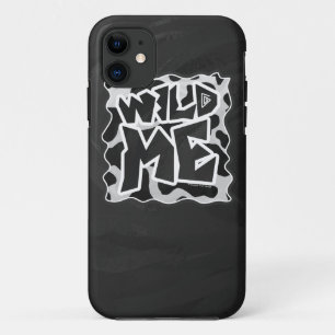 Wild Me Koe Black en White iPhone 11 Hoesje