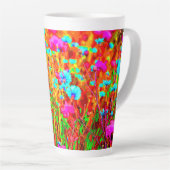 Wild Meadow in Bloom Pop Art Latte Mok (Rechterhoek)