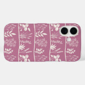 Wild Meadows Minimal Botanical Plants Silhouette Case-Mate iPhone Case (Achterkant (horizontaal))