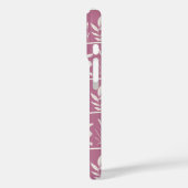 Wild Meadows Minimal Botanical Plants Silhouette Case-Mate iPhone Case (Achterkant / Links)