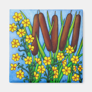 Wild Medley Floral Magnet Magneet