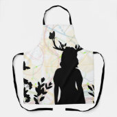 Wild met de natuur schort (Voorkant)