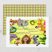 Wild met uitnodigingen tot uitwijking (Voorkant / Achterkant)