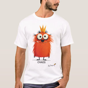 wild monster   Origineel ontwerp voor volwassenen T-shirt