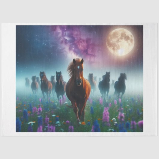 Wild Moonlight Tissuepapier (Voorkant)