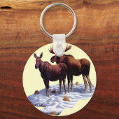 Wild Moose Sleutelhanger (Voorkant)