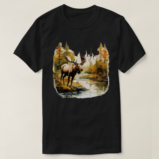 Wild Moose TShirt 1 (Design voorkant)