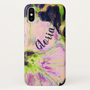 Wild Morning Glory door Alexandra Cook iPhone Case