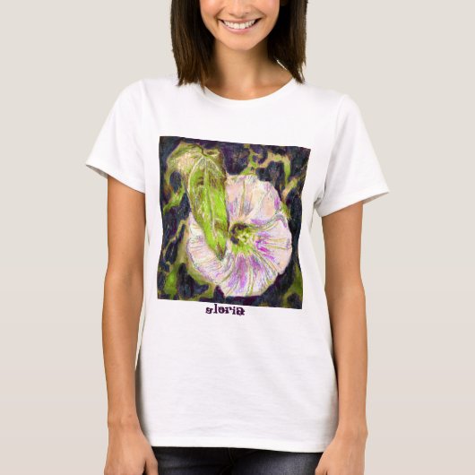 Wild Morning Glory door Alexandra Cook T-shirt (Voorkant)