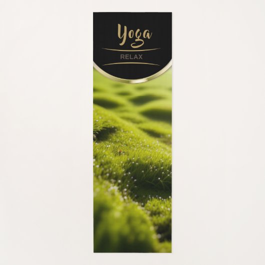 Wild Moss Grass - Yoga Mat (Voorkant)