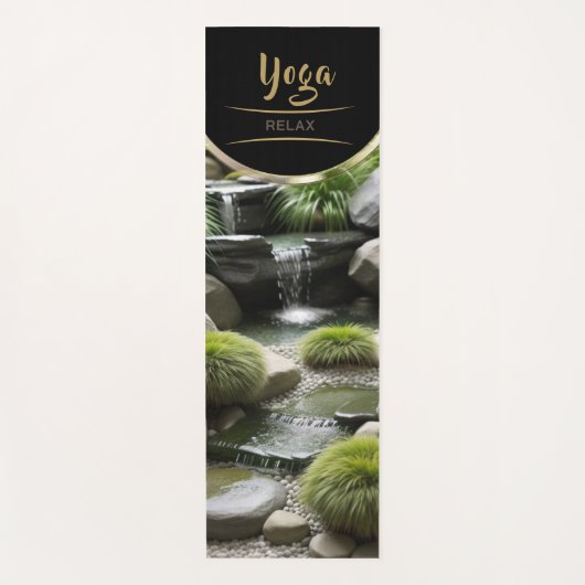 Wild Moss Rock Garden - Yoga Mat (Voorkant)
