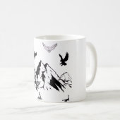 Wild Mountain Adventure Coffee Mug Koffiemok (Voorkant rechts)