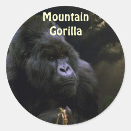 Wild Mountain Gorilla Primate Stickers