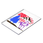 Wild Mountain Horse Galloping Notitieboek (Linkerzijde)