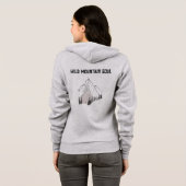 Wild Mountain Soul Sweat à capuche zippé pour femm (Dos entier)
