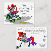 Wild Mover X 2 Note Kaart Notitiekaartje (Voorkant / Achterkant)