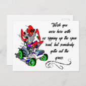 Wild Mover X Sticker 2 Briefkaart (Voorkant / Achterkant)