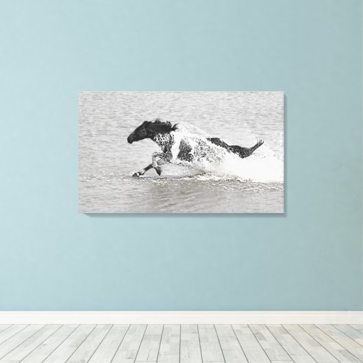 Wild Mundoo Jet Ski Canvas Afdruk (Insitu (Houten vloer))