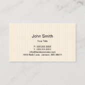 Wild Music Symbols Rainbow Polka Dot Visitekaartje (Achterkant)