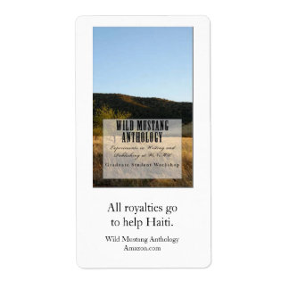 Wild Mustang Anthology labels