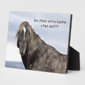 Wild Mustang Fotoplaat (Zijkant)