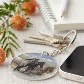 Wild Mustang Horses 5 Sleutelhanger (Voorkant Rechts)