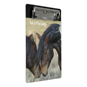 Wild Mustang Horses Mini Clipboard School Klembord (Schuin)