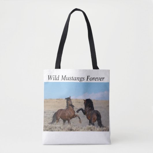 Wild Mustangs Forever Draagtas (Voorkant)