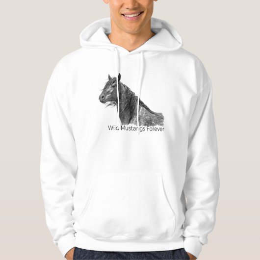 Wild Mustangs Forever Hoodie (Voorkant)