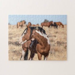 Wild Mustangs Legpuzzel