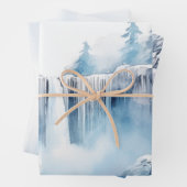 Wild natuur Wrapping Paper Flat Sheet Set van 3 (In situ)