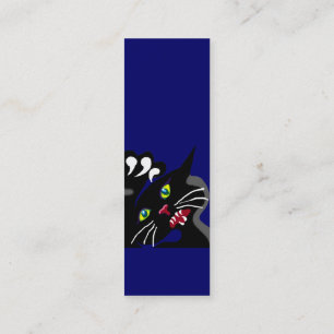 Wild Ninja Cat Mini Visitekaartje