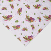 Wild Oerwoud Bloom Tissue Paper Tissuepapier (Detail)