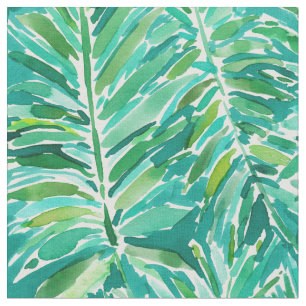 WILD OERWOUD Tropische palm Waterverf Stof